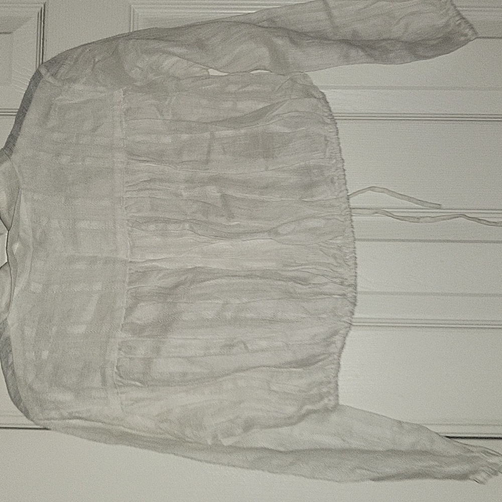 Lisa Marie Fernandez Linen Crop shirt - Picture 5 of 5
